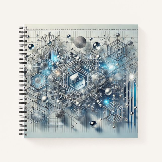 The Geometry of Matter: Crystallography Notebook (Front)