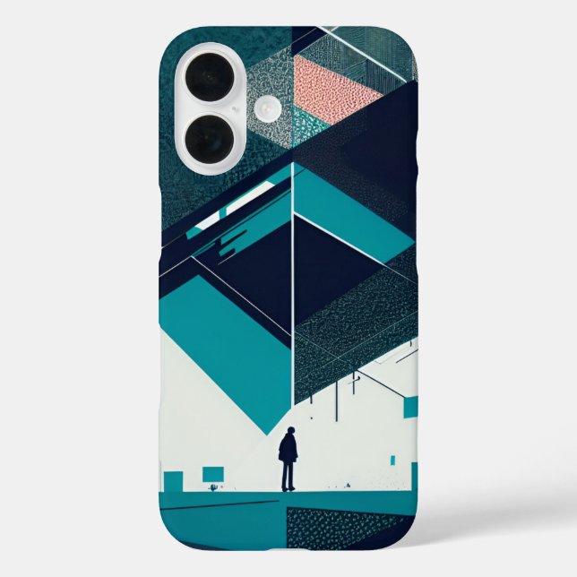 The Geometry of Perception Case-Mate iPhone Case (Back)