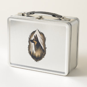 The German Shepherd 003 Metal Lunch Box