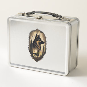 The German Shepherd 005 Metal Lunch Box