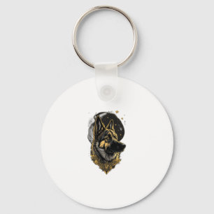 The German Shepherd 007 Keychain