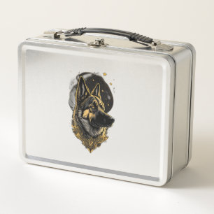 The German Shepherd 007 Metal Lunch Box