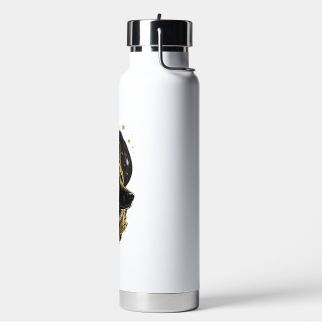 The German Shepherd 007 Water Bottle (Left)