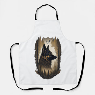 The German Shepherd 008 Apron