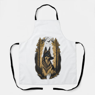 The German Shepherd 009 Apron