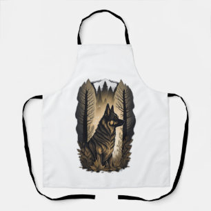 The German Shepherd 013 Apron