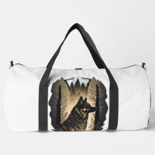The German Shepherd 013  Duffle Bag
