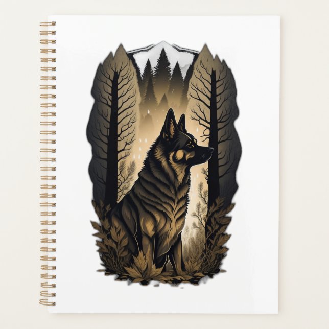 The German Shepherd 013  Planner (Front)