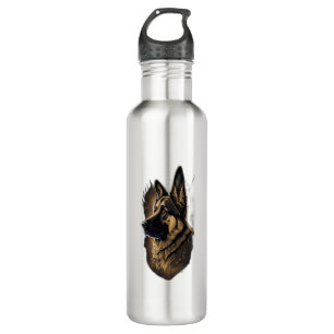 The German Shepherd   710 Ml Water Bottle