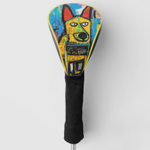 The German Shepherd Dog Graffiti 01 - Leonardo Abb Golf Head Cover