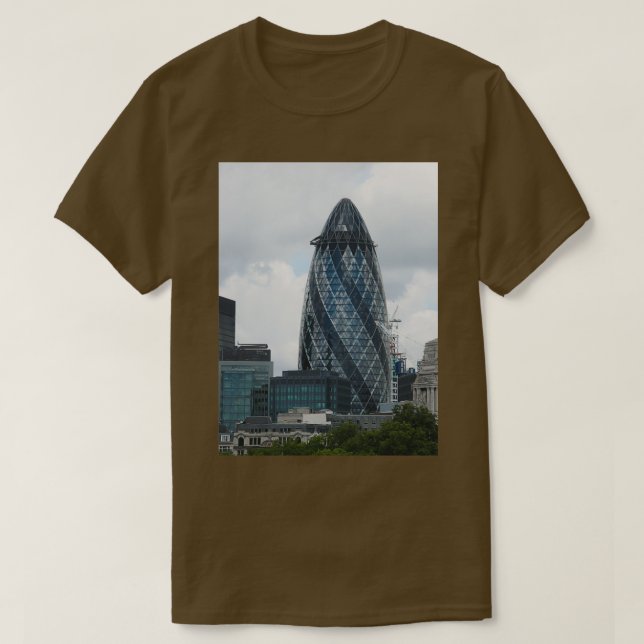The Gherkin Classic TShirt (Design Front)