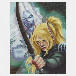 The Ghost and the Body Fleece Blanket