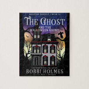 The Ghost and the Halloween Haunt Book Cover Puzzl Jigsaw Puzzle