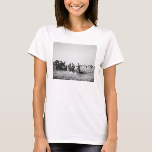 The Ghost Dance, South Dakota, 1890 (b/w photo) T-Shirt