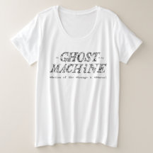 The Ghost In My Machine Logo T-Shirt - Plus Size
