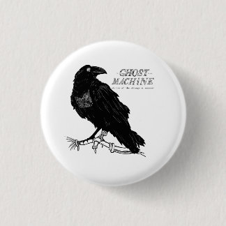 The Ghost In My Machine "Raven" Button