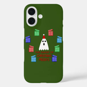 The Ghost of Christmas Presents Funny iPhone 16 Case