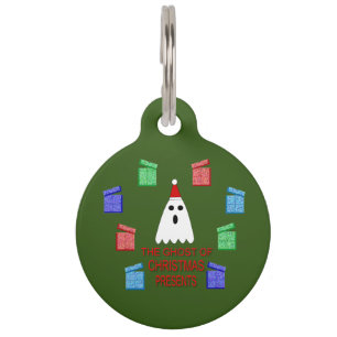 The Ghost of Christmas Presents Funny Custom Pet Tag