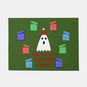 The Ghost of Christmas Presents Funny Doormat