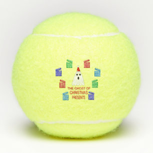 The Ghost of Christmas Presents Funny Tennis Balls