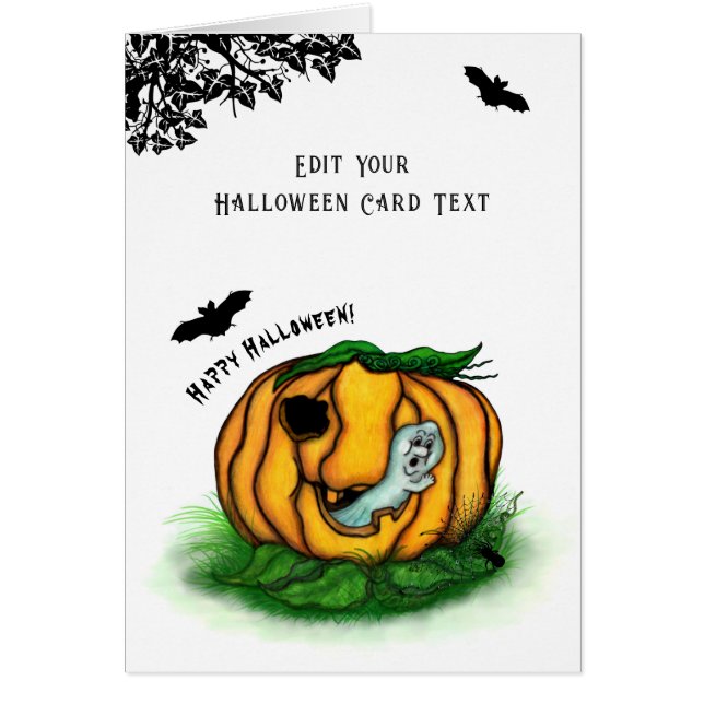 The Ghost of Halloween , Bat , Ghost and Spider (Front)