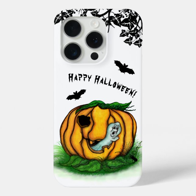 The Ghost of Halloween , Bat , Ghost and Spider Case-Mate iPhone Case (Back)