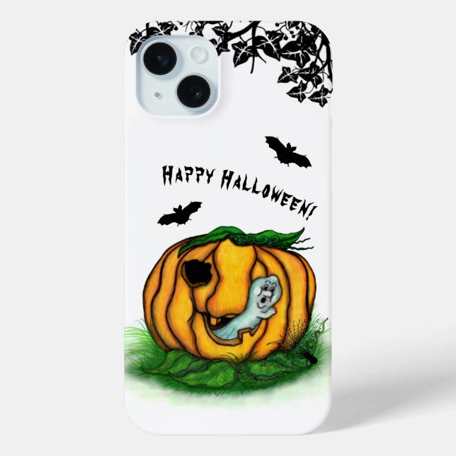 The Ghost of Halloween , Bat , Ghost and Spider Case-Mate iPhone Case (Back)