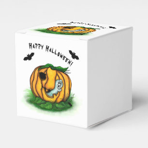 The Ghost of Halloween , Bat , Ghost and Spider Favor Box