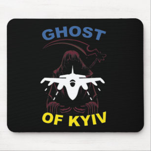 The Ghost Of Kyiv I Stand With Ukraine Mouse Pad