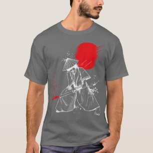 The Ghost Samurai Warrior Anime Manga Bushido  (2) T-Shirt