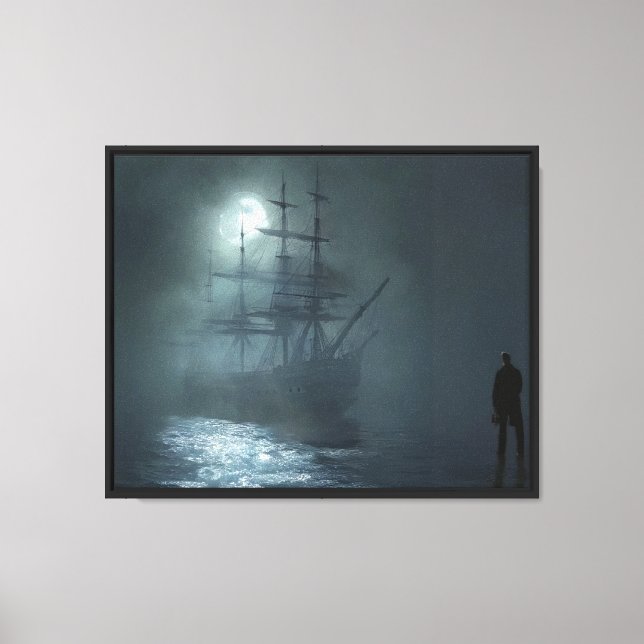 The Ghost Ship Canvas Print (Front)