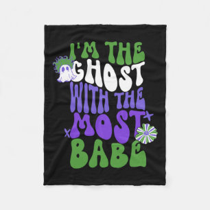 The Ghost With The Most Babes Appael Fleece Blanket