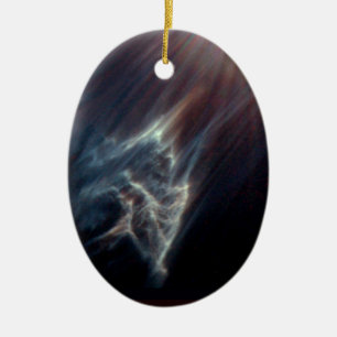 The Ghostly Pliades Ceramic Ornament