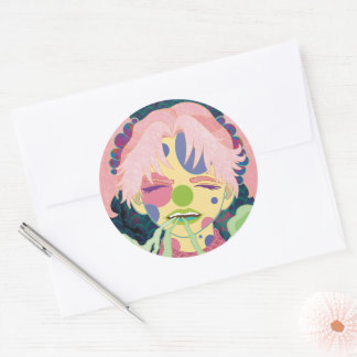 The Ghosts Inside of Me Classic Round Sticker