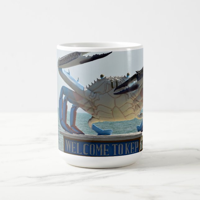 The Giant Crab: Guardian of the Coasts of Kep Coffee Mug (Center)