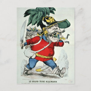 The Giant German Ogre Postcard