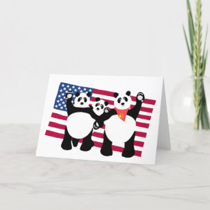 The Giant Pandas Note Card