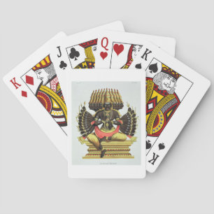 The Giant Ravana (colour litho) Playing Cards