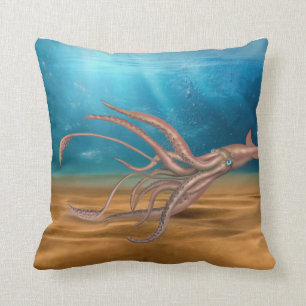 THE GIANT SQUID THROW PILLOW