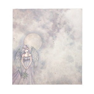 The Gift Lovely Angel with Ornament Notepad