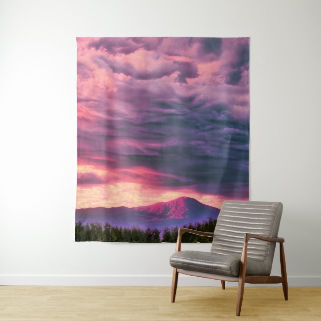 The Gift of an Evening Rose Tapestry (In Situ)