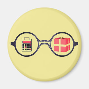 "The Gifted Accountant's Logo" Magnet