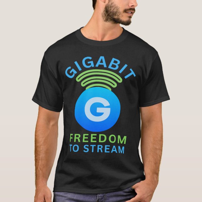The Gigabit And Beyond T-Shirt (Front)