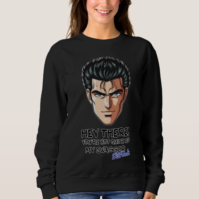 The Gigachad's Swagger Saga Sweatshirt (Front)