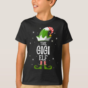 The Gigi Elf Family Matching Christmas T-Shirt