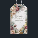 The Gilded Secret Garden Floral Glam Wedding  Gift Tags<br><div class="desc">Matching items available.</div>