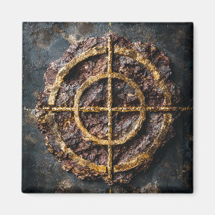 The Gilded Sigil Magnet