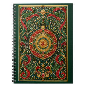 The Gilded Yuletide Compass Notebook