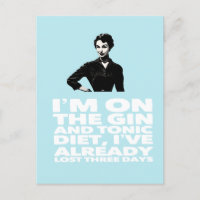 the Gin and Tonic Diet vintage lady