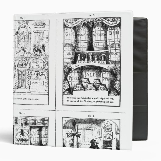 The Gin Shop Binder (Front/Inside)